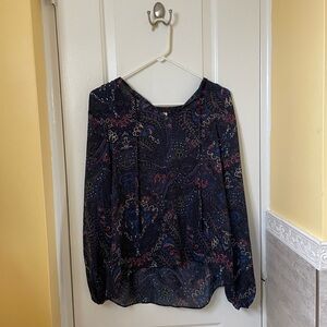 Magical paisley novelty print blouse